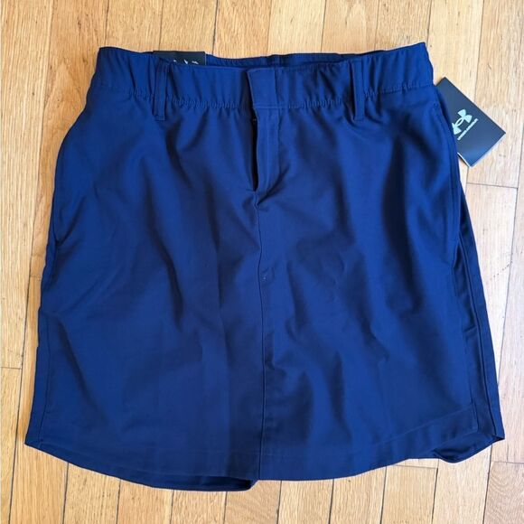 Under Armour Women's Drive Woven Skort, Navy NWT - Picture 3 of 9